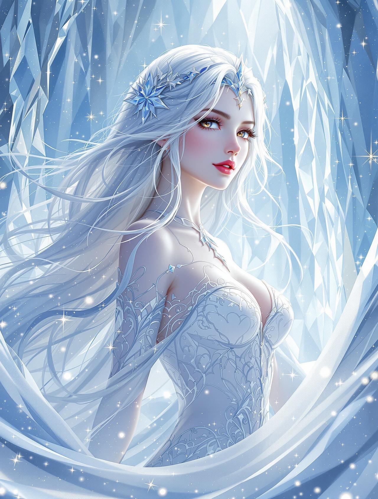 漫剧免费《雪族霜华》海报 - 奇幻、古装题材短剧